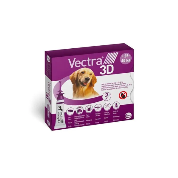 VECTRA 3D – 25-40 KG – 3 PIPETTE